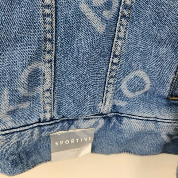 New ISKO Denim Jacket Mens XL? Influencer Sportive Button Front Jean - Picture 3 of 8